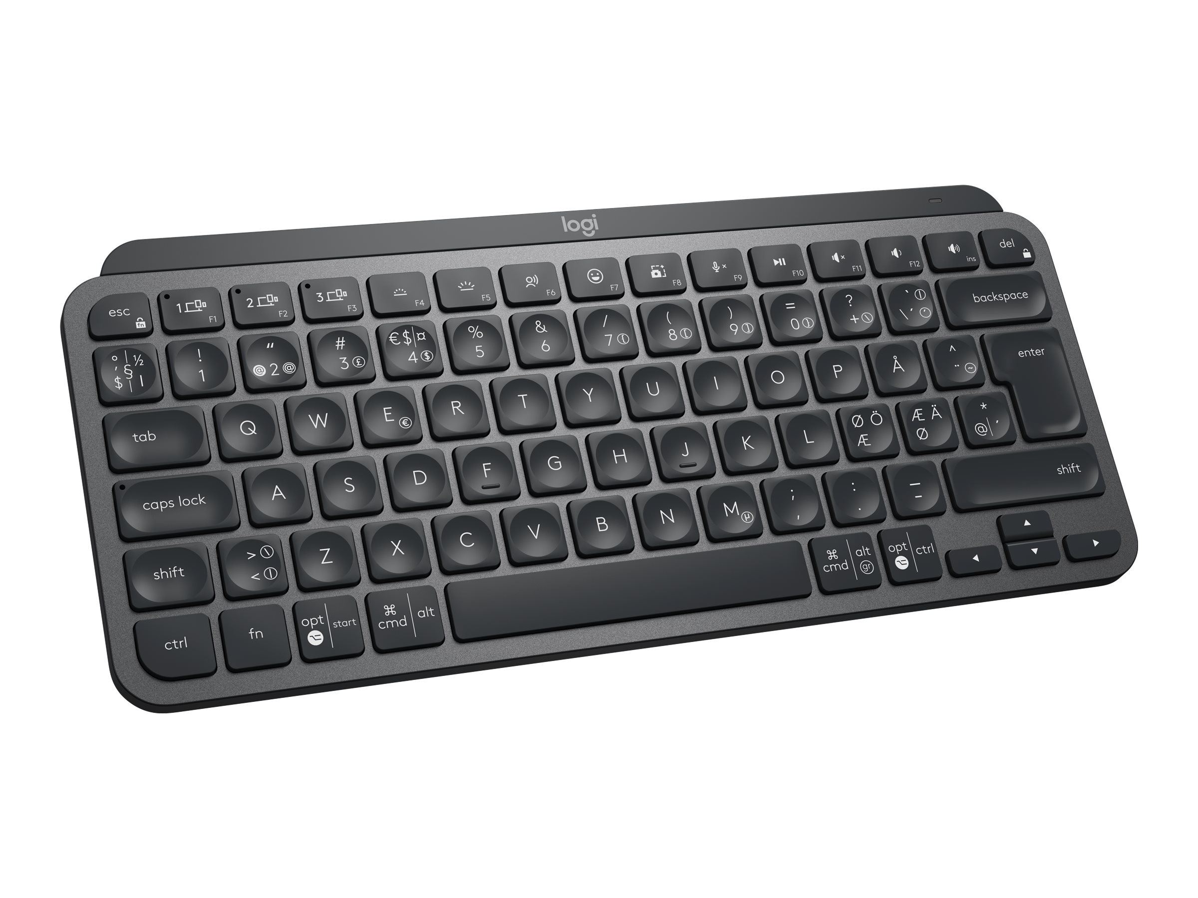 Logitech MX Keys Mini keyboard black Input Product shot Front 79950