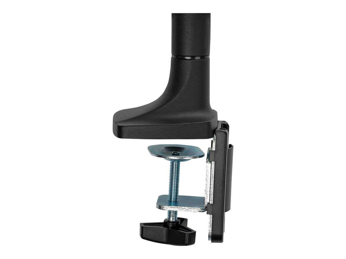 StarTech.com Desk Mount Monitor Arm, Heavy Duty Ergonomic VESA Monitor Arm, Single Display up to 9kg, Full Motion, Height Adjustable, Articulating, Aluminum, C-Clamp/Grommet, Black - Small Footprint Design (ARMPIVOTHDB) montážní sada - nastavitelné rameno - pro Displej LCD - černá – foto 12