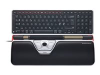 Contour RollerMouse Red Plus Sort Sølv Central pegeenhed