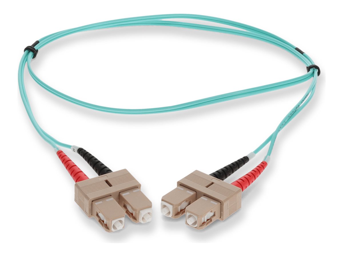 AddOn 9m SC OM3 Aqua Patch Cable