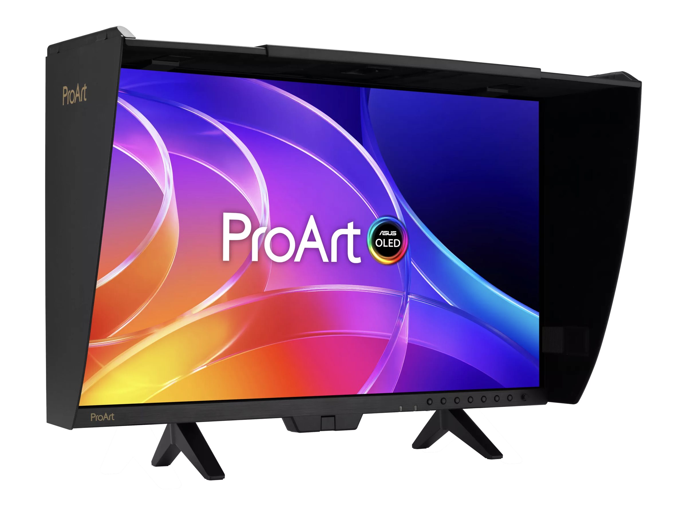 ASUS ProArt PA32USD OLED monitor 32 Product shot Left-angle 79902