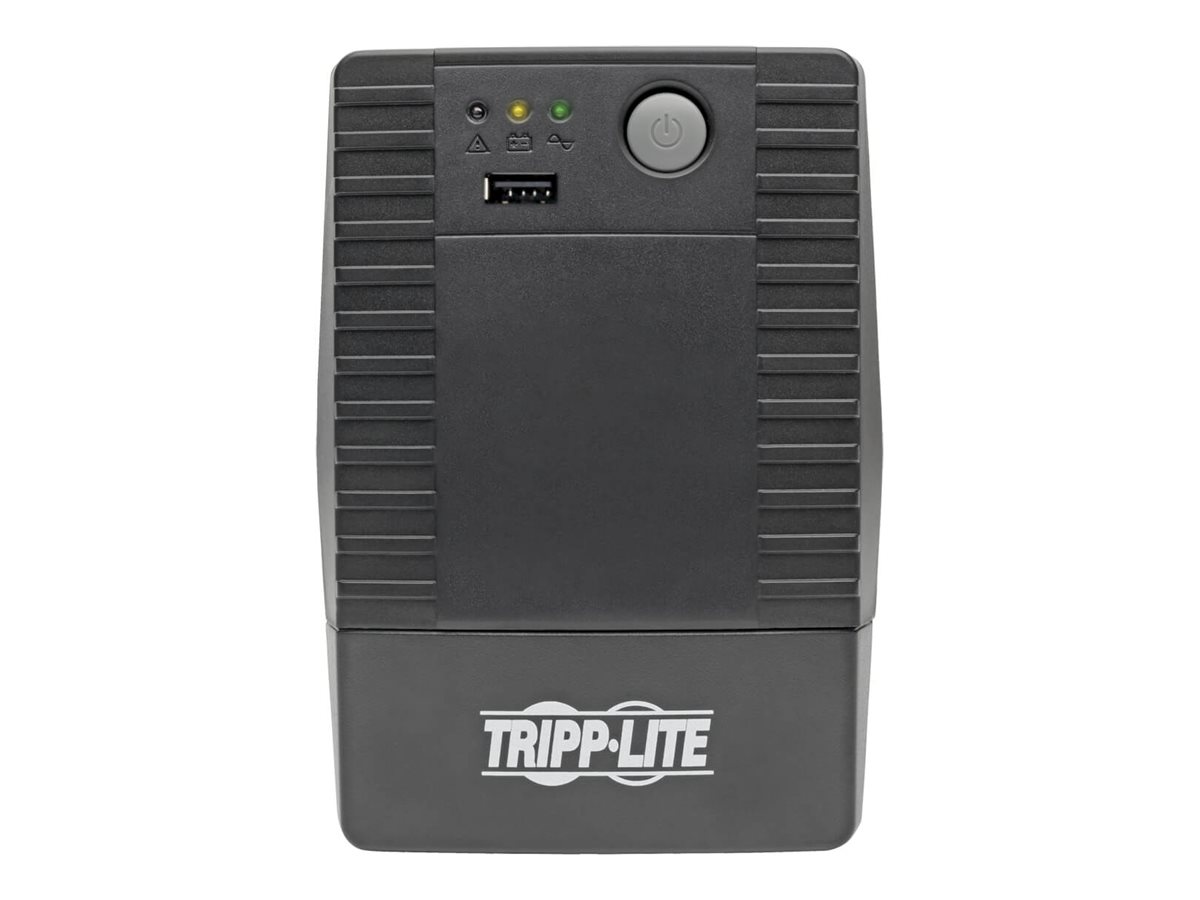 Tripp Lite UPS Desktop 650VA 360W AVR Battery Back Up Compact 120V 6 Outlet