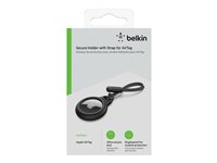 BELKIN AirTag Holder with Strap Black