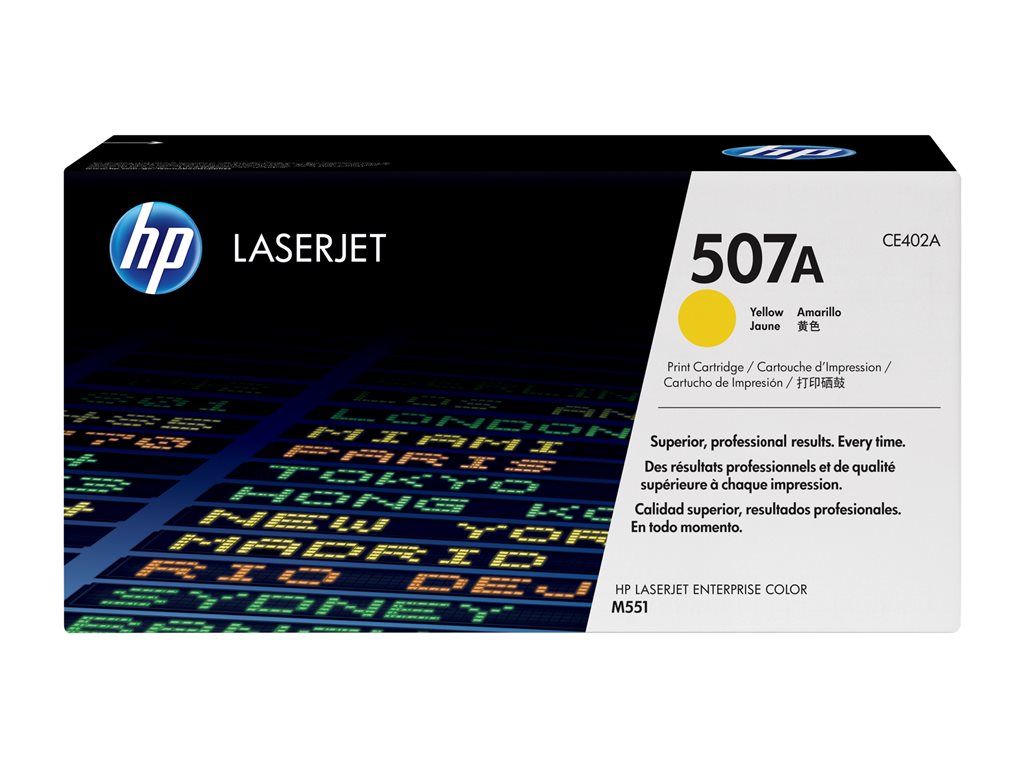 HP Toner 507A yellow HV