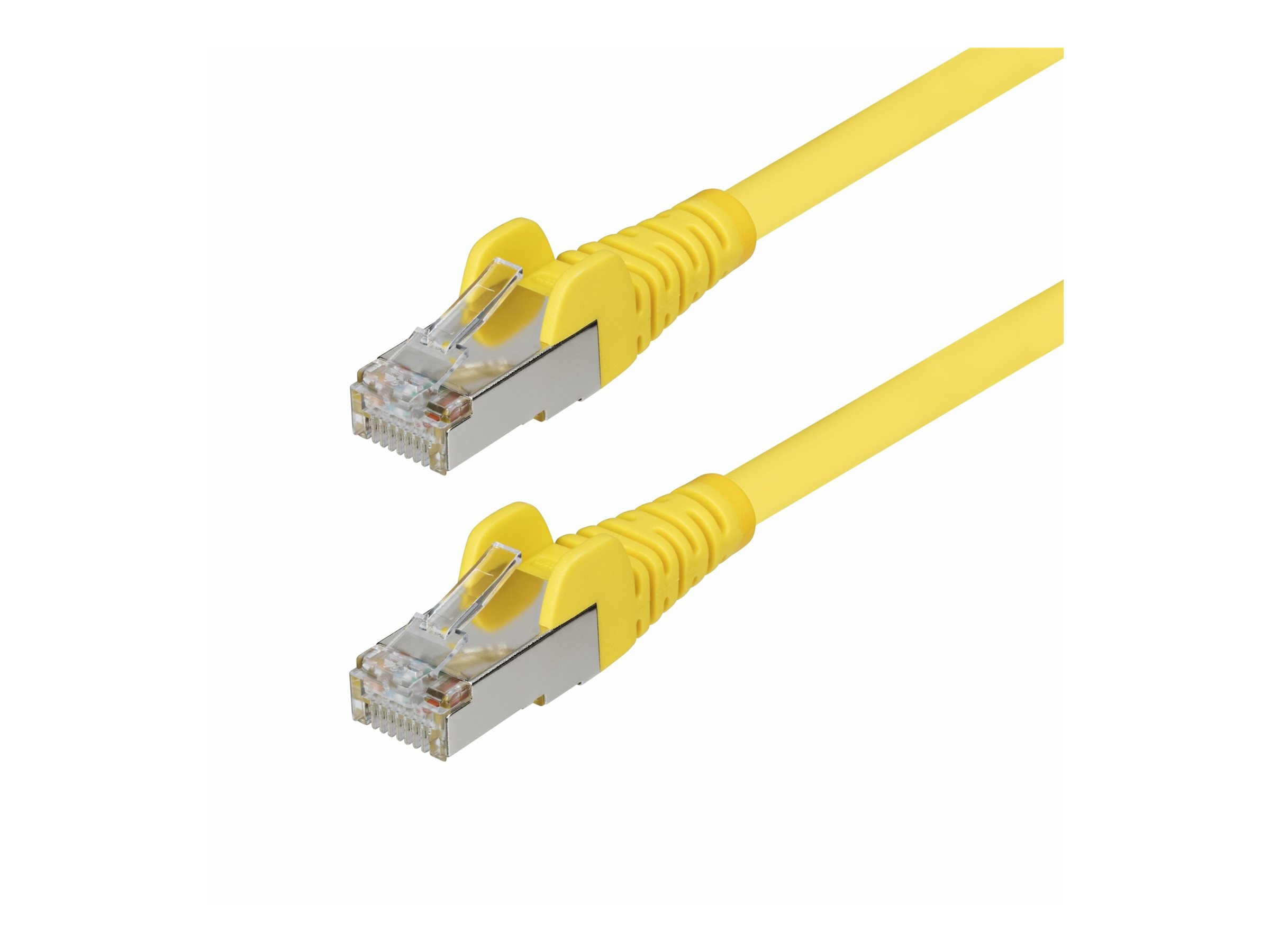 Startech 1ft Yellow CAT6a Ethernet Cable, Snagless, S/FTP, 10G, LSZH