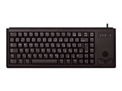 G84-4400 Compact Keyboard - keyboard - UK - black 