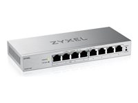 Zyxel GS1200v3 Series GS1200-8HPv3 Switch 8-porte Gigabit Ethernet PoE+