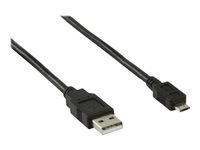 Nedis USB-kabel 3m Sort
