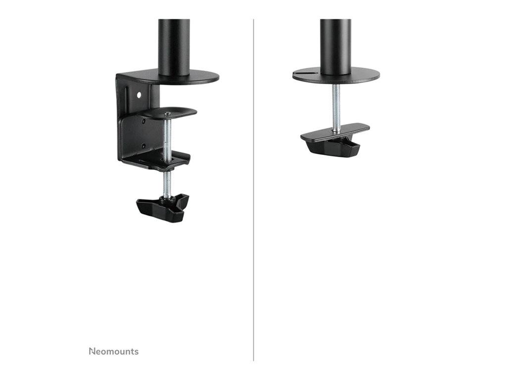 NEOMOUNTS Flat Desk Mount 2 screens Blk