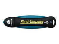 CORSAIR Flash Voyager USB 3.0 64GB USB 3.0 Sort Blå