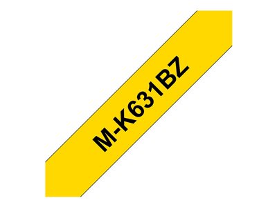 Brother MK631BZ - Non-laminated tape