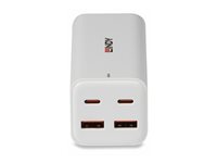 Lindy power adapter - 2 x USB-C, 2 x USB - 100 Watt