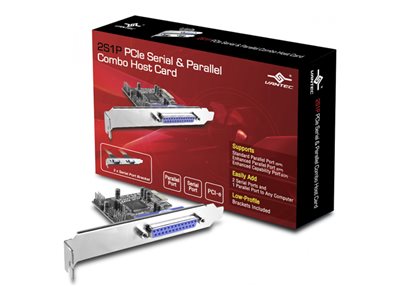 Vantec UGT-PCE2S1P - Parallel/serial adapter