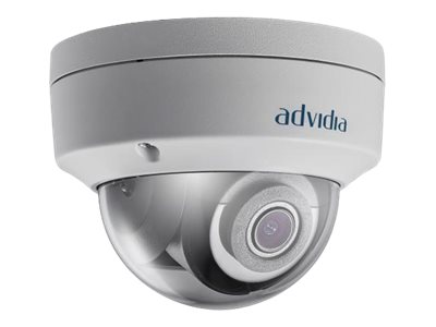 Advidia A-27-F Network surveillance camera dome outdoor vandal / weatherproof 