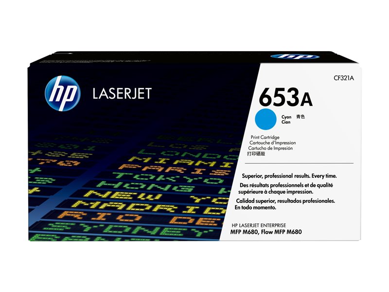 HP 653A Cyan Toner