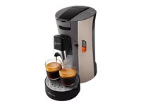 Philips Senseo Select CSA240 Kaffemaskine Nougat og kashmirgrå