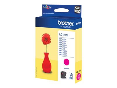 BROTHER LC121M Tinte magenta 300Seiten
