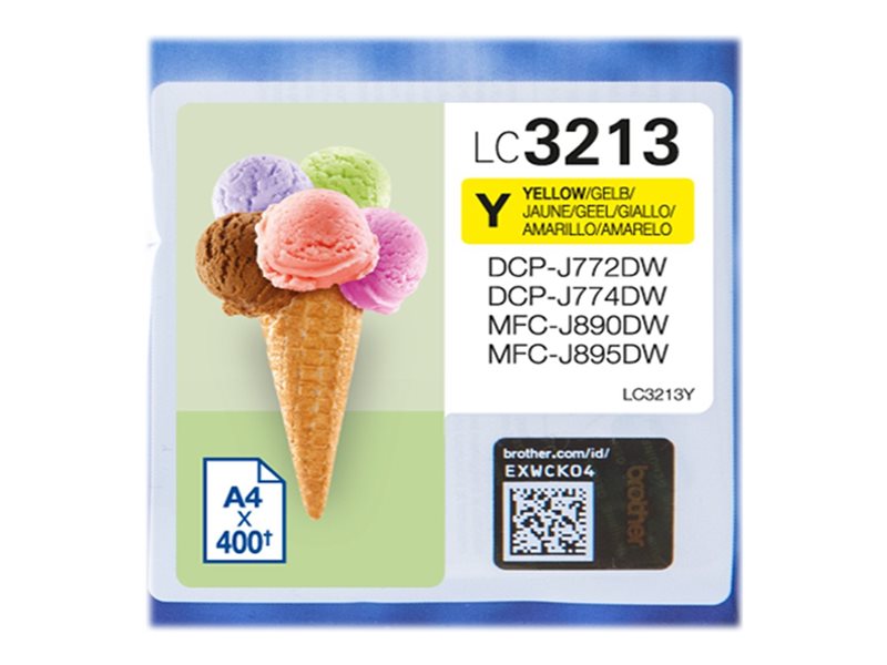 BROTHER LC3213Y High capacity yellow ink