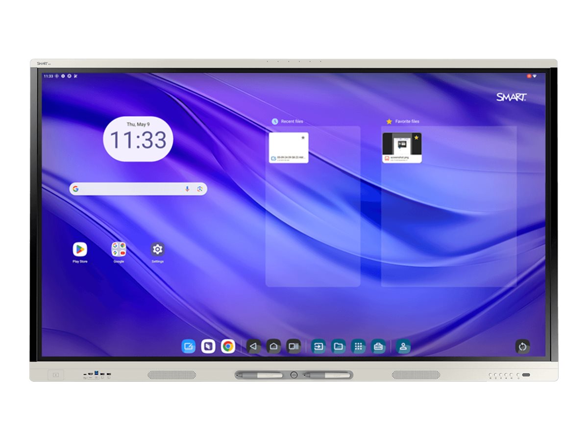 SMART Board MX275-V5 MX (V5) Pro Series with iQ 75 LED-backlit LCD display 4K for Product shot Front 79875