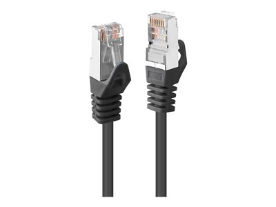 LINDY 0.5m Cat.5e F/UTP Cable Black
