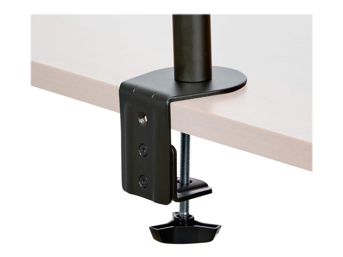 StarTech.com Desk Mount Dual Monitor Arm, Desk Clamp / Grommet VESA Monitor Mount for up to 32 inch Displays, Ergonomic Articulating Monitor Arm, Height Adjustable/Tilt/Swivel/Rotating - Space-saving Design (ARMDUAL2) montážní sada - nastavitelné rameno - pro 2 monitory - černá – foto 9