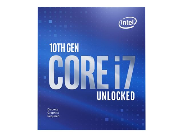 CPU INTEL Core i7-10700KF 3,80GHz 16MB L3 LGA1200, BOX (bez chladiče a VGA)