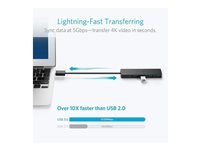 Anker Ultra Slim - hub - 4 ports