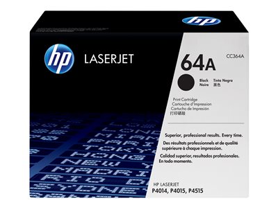 HP Toner CC364A Black (Approx 10,000 pages)