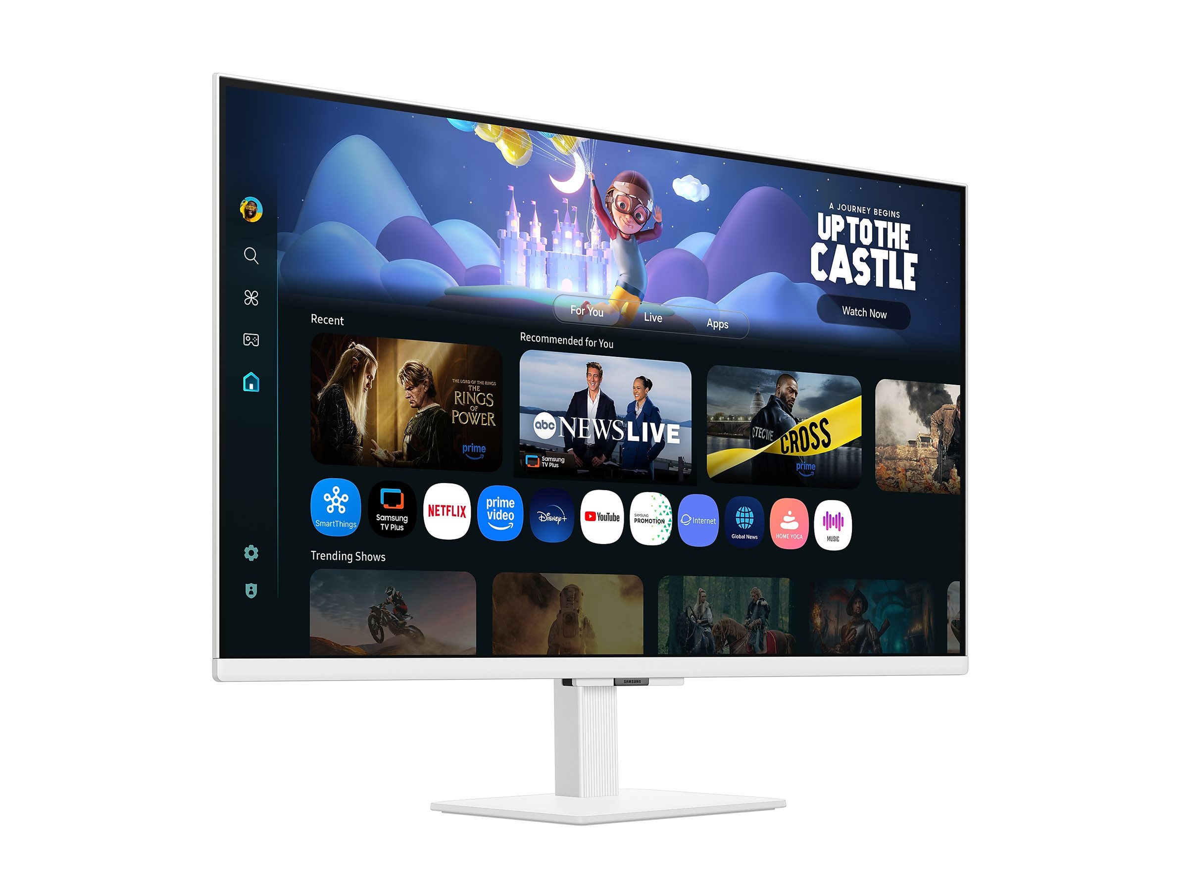 SAMSUNG LS32FM501EUXEN, 32inch, Smart Monitor, M50F, FHD, Smart Monitor, Smart TV, Apps, Airplay, 2HDMI, 2USB-A, Wifi