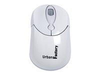 Urban Factory Crazy Mouse Mouse optical 3 buttons wired USB white