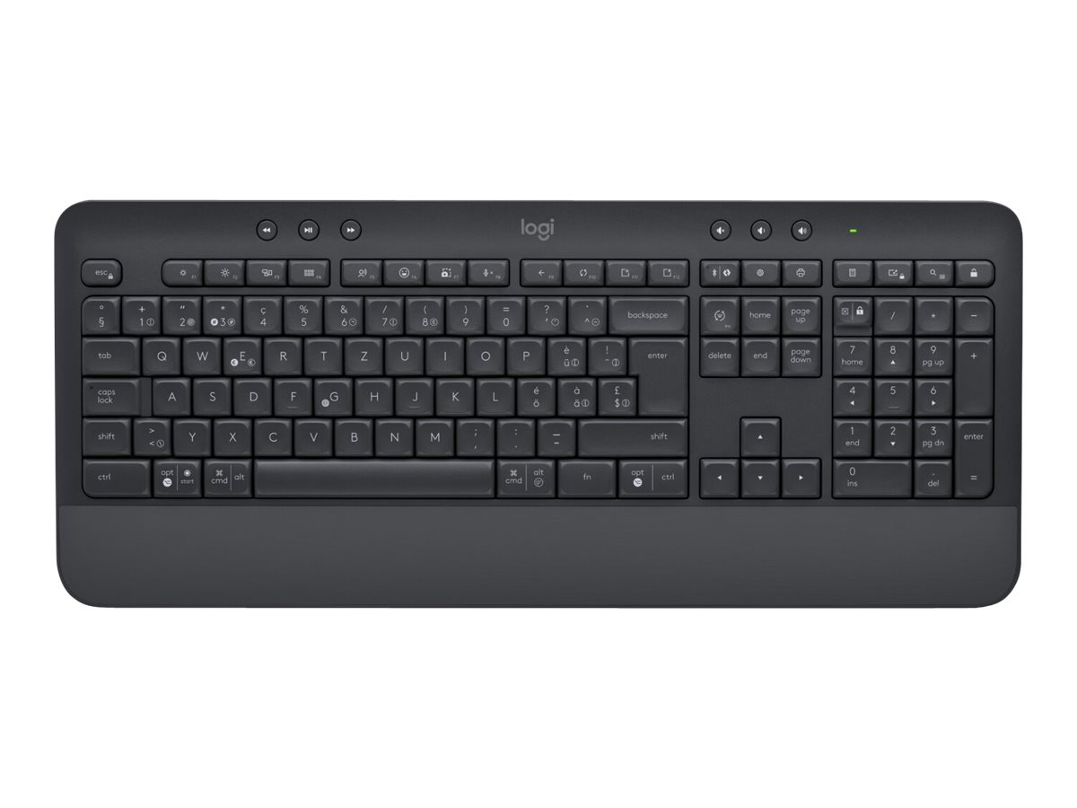 Logitech Signature MK650 Combo for Business - klávesnice a sada myši - AZERTY - belgická - bělavá Vstupní zařízení – foto 4