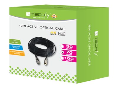 TECHLY HDMI 4K 60Hz AOC LWL Kabel, TECHLY  (BILD2)