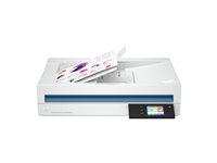 HP ScanJet Enterprise Flow N6600 fnw1 - document scanner - desktop - USB 3.0, Gigabit LAN, Wi-Fi(n)