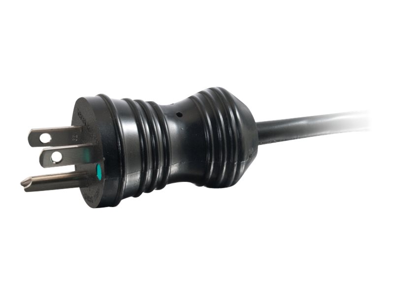 C2G 4ft 18 AWG Coiled Hospital Grade Power Cord (NEMA 5-15P to IEC320C13)