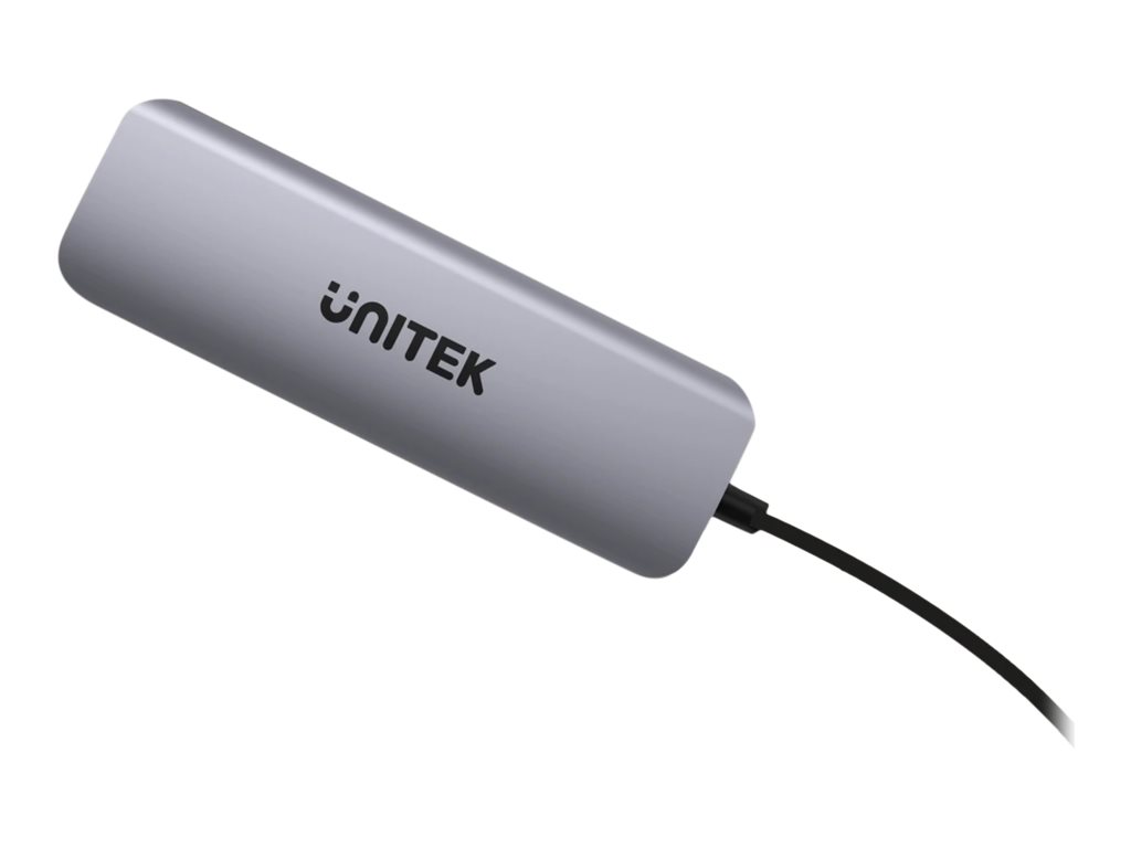 Unitek uHUB P5+ H1107C hub 5 Product shot Front 79500