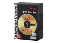 Hama Slim jewel case til lagring af DVD