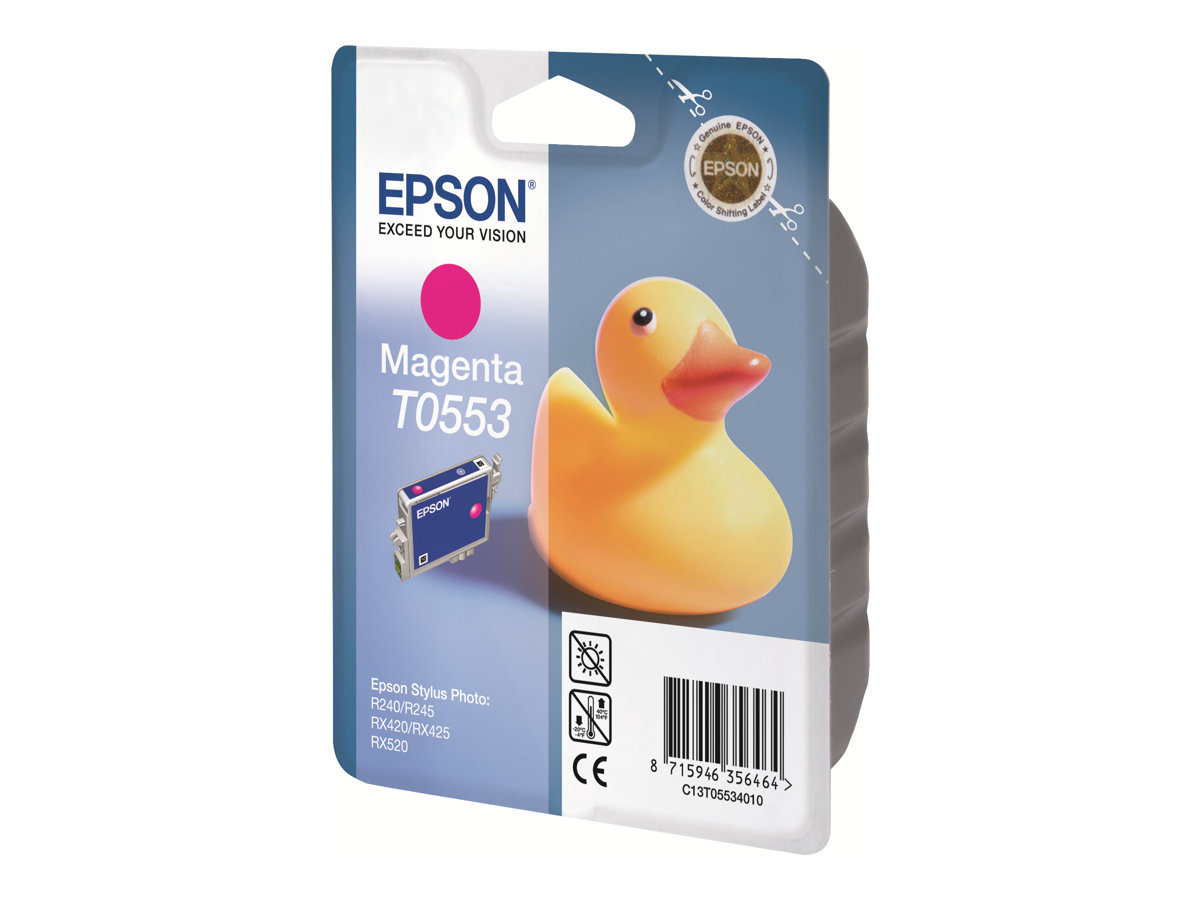 Epson T0553 - purpurová - originální - inkoustová cartridge – foto 3