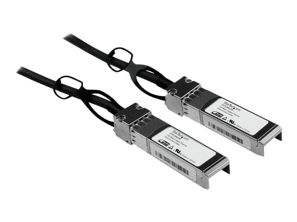 StarTech .com Câble réseau passif SFP+ 10 GbE à connexion directe twinax en cuivre de 3 m