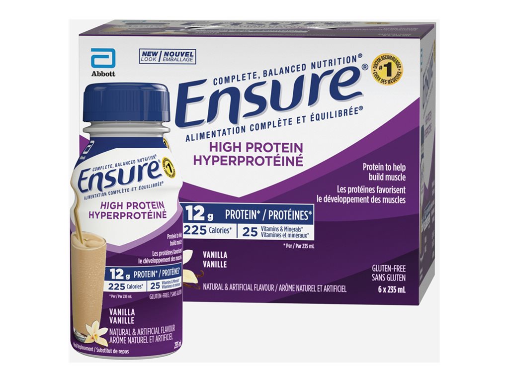 Ensure High Protein - Vanilla - 6 x 235ml