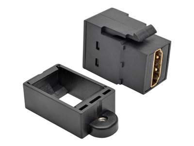 Tripp Lite HDMI Coupler Keystone Panel Mount F/F Black