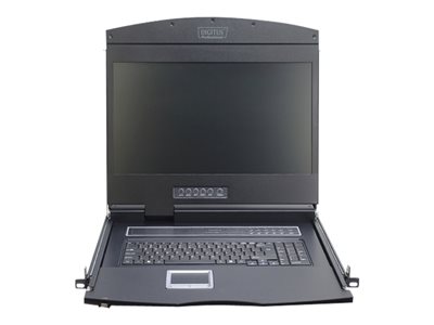 DIGITUS 48,3cm KVM Konsole 8-Port - DS-72211-2GE