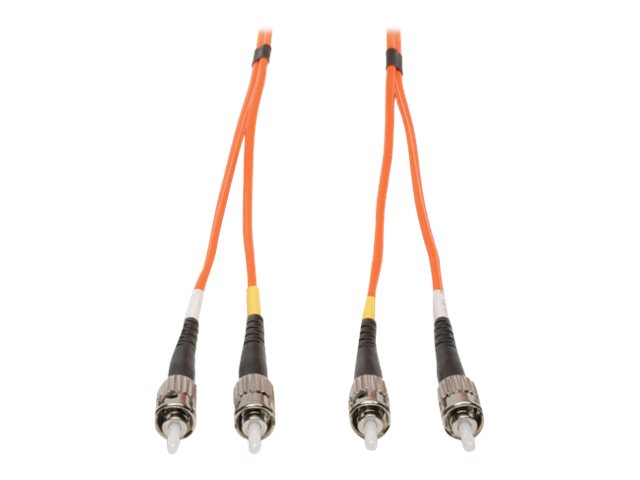 Tripp Lite 15M Duplex Multimode 62.5/125 Fiber Optic Patch Cable ST/ST 50' 50ft 15 Meter