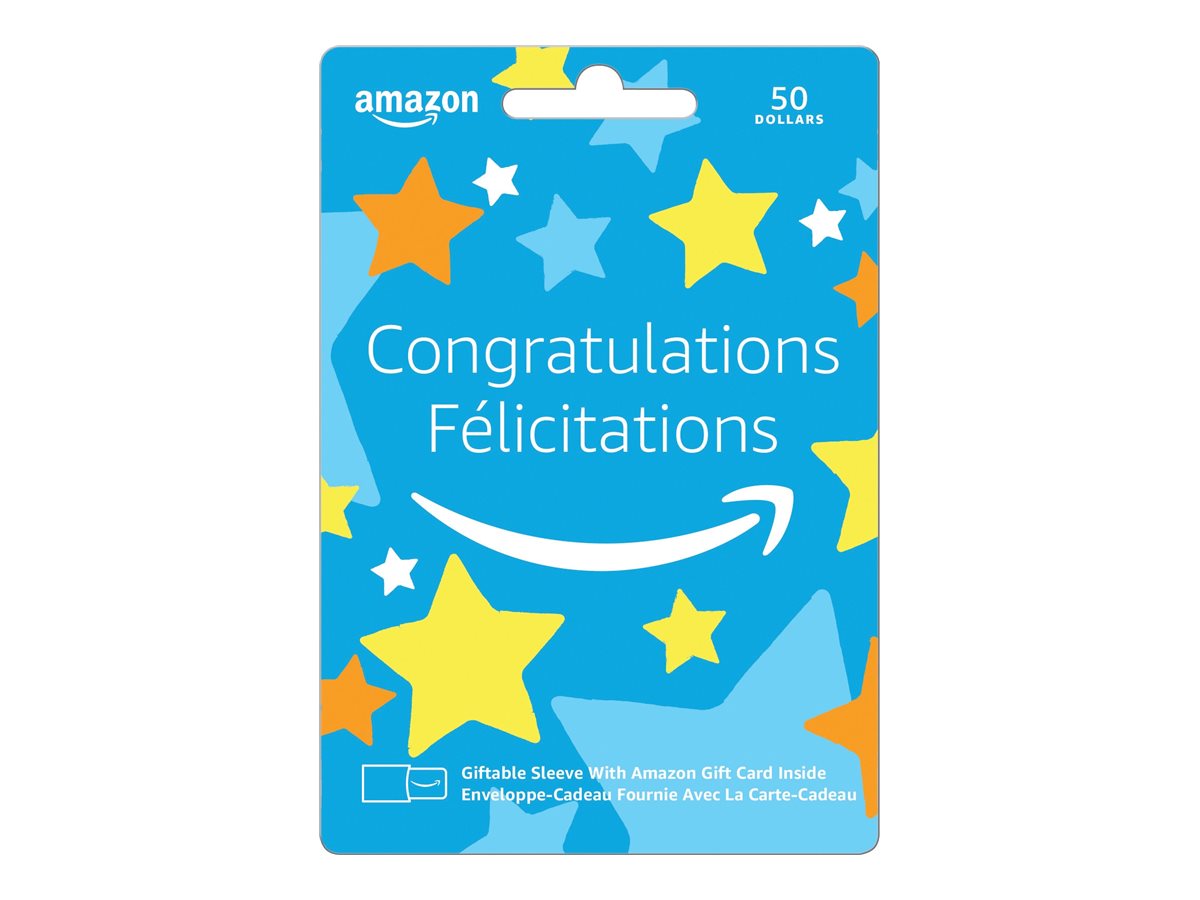Amazon Congratulations Gift Card