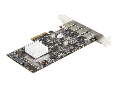 STARTECH 4-Port USB 3.2 Gen 2 PCIe Karte - PEXUSB314A2V2