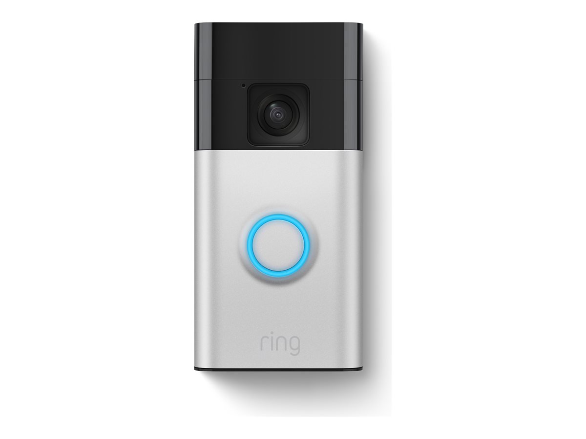 Ring Battery Video Doorbell Pro, doorbell camera, 802.11b/g/n/ax, satin nickel