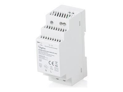 DIGITUS 12V / 2A / 24W Step-Shape DIN-R Netzwerk-Zubehör