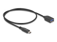DeLOCK USB-adapterkabel 50cm Sort