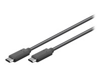 goobay USB Type-C kabel 1m Sort