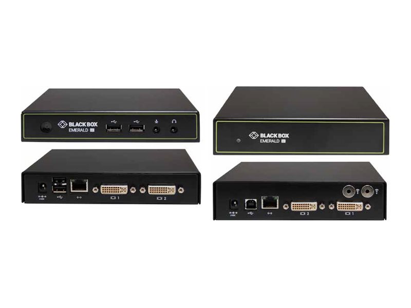 Black Box Emerald SE DVI KVM-over-IP Extender