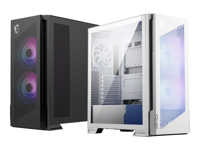 MSI MPG VELOX 300R AIRFLOW PZ mid tower extended Product shot Left-angle 79450